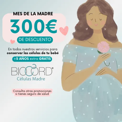 Descuento de 300 € - Conservación de Células Madre