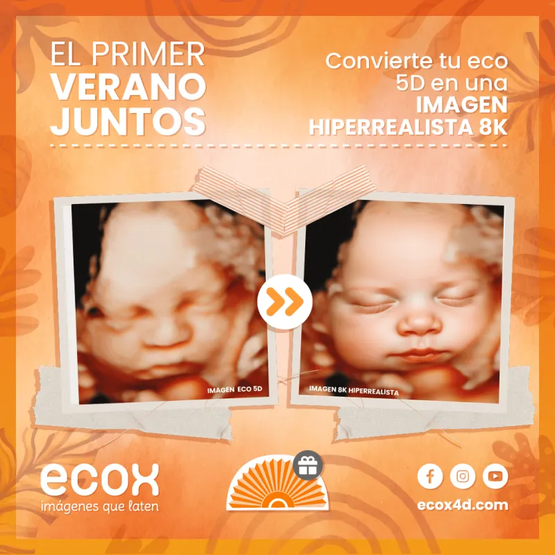 Conoce a tu bebé en 5D y consigue su primer retrato hiperrealista 8K