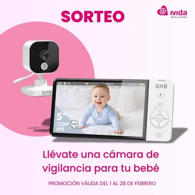 Llévate una Cámara de Vigilancia para tu Bebé